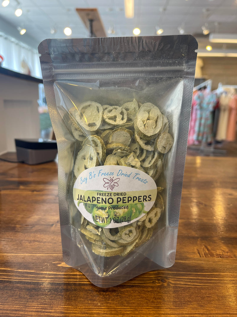 Busy B's Freeze Dried Jalapeno Peppers