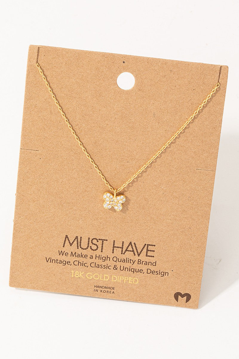 Mini Butterfly Necklace